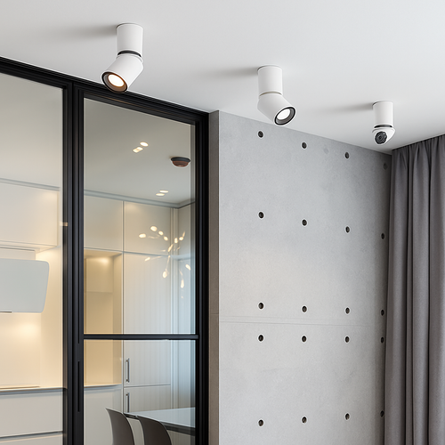 Cylindre de spots à LED orientables - vue 6 sur 7