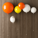 D300mm ball shape ceiling light, beautiful children bedroom ballon lamp, foyer colorful decoration lighting