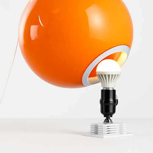 D300mm ball shape ceiling light, beautiful children bedroom ballon lamp, foyer colorful decoration lighting - vue 5 sur 5
