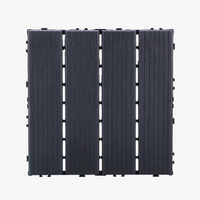 Dalles sol clipsables plastique 30x30 pour terrasse balcon