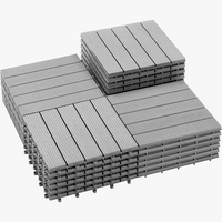 Dalles terrasse clipsables 30 x 30 cm composite