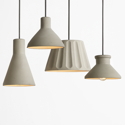 Design LED lustres en ciment suspension LED luminaires américain créatif Vintage lampe salle à manger Restaurant Luminaire - vue 2 sur 11