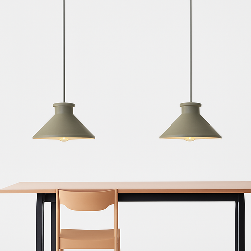 Design LED lustres en ciment suspension LED luminaires américain créatif Vintage lampe salle à manger Restaurant Luminaire - vue 3 sur 11