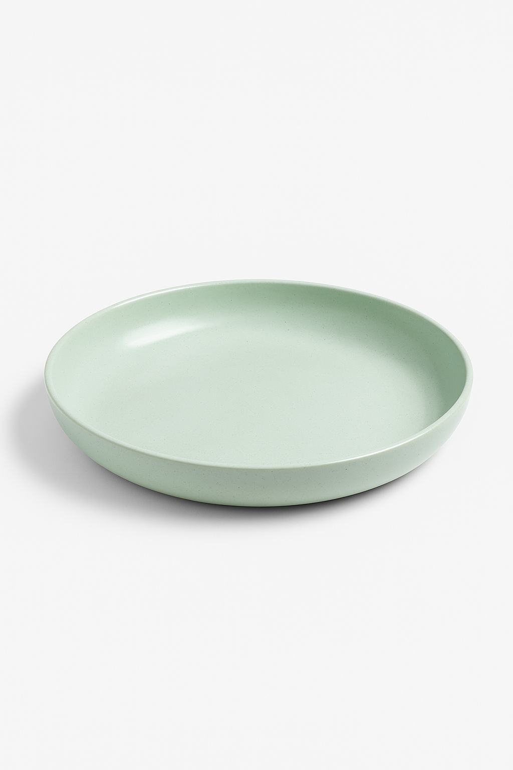 Ensemble 4 assiettes creuses plastique motif blé legeres