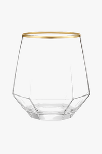 Ensemble 6 verres whisky relief style luxe