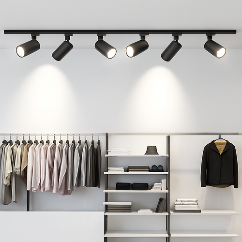 ensemble complet de rails d'éclairage à led remplaçable pour intérieur - vue 2 sur 18