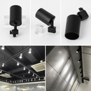 ensemble complet de rails d'éclairage à led remplaçable pour intérieur
