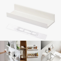 etagère murale sans perçage pour rangement de douche