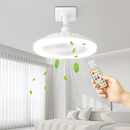 Fan Luster Silent Ceiling Fan Light with Remote Lamp E27 Control Bedroom Living, Home Lighting Source, Ac85-265v  Ceiling Fan