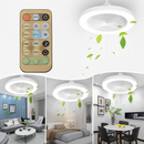 Fan Luster Silent Ceiling Fan Light with Remote Lamp E27 Control Bedroom Living, Home Lighting Source, Ac85-265v  Ceiling Fan
