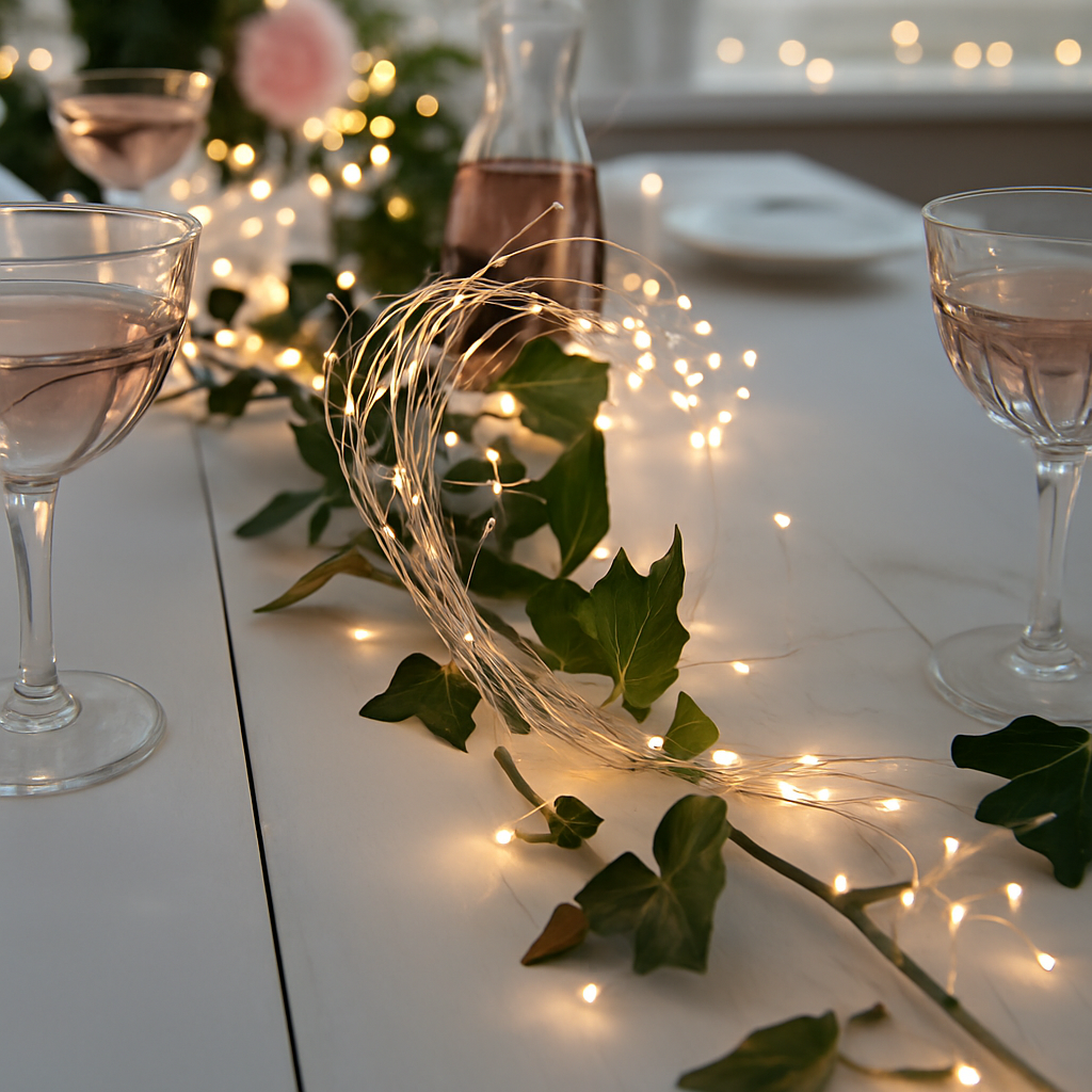 guirlande lumineuse argentée étanche pour décorations extérieures Noël mariage - vue 4 sur 9