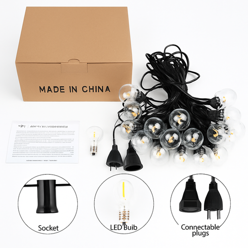 Guirlandes lumineuses extérieures Led G40 - vue 7 sur 6