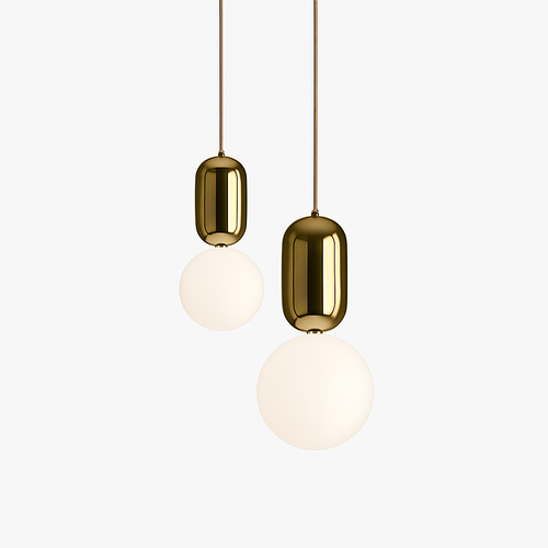 gzmj moderne globe en verre suspension pour cuisine - vue 3 sur 12