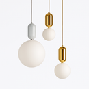 gzmj moderne globe en verre suspension pour cuisine