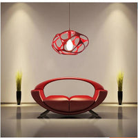 gzmj moderne nid d'oiseau luminaire suspendu loft lumières