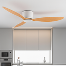 Haute qualité nordique plancher bas moderne ventilateur de plafond lampe DC LED ventilateur de plafond avec télécommande ménage simple ventilateur de plafond