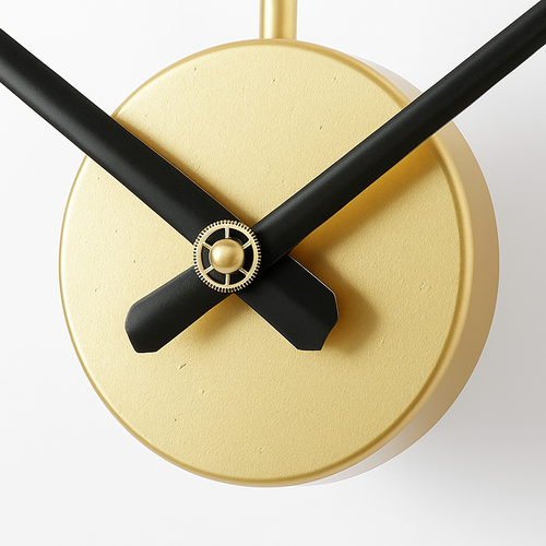 Horloge murale design rond ouvert 50cm Bolt - vue 5 sur 5