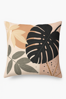 housse de coussin abstraite art plant 45x45 cm