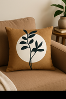 housse de coussin abstraite art plant 45x45 cm