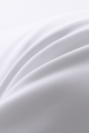 housse de coussin blanche moelleuse 45 x 45 cm