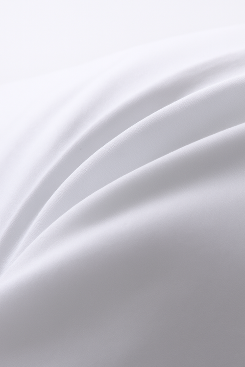 housse de coussin blanche moelleuse 45 x 45 cm - vue 4 sur 6