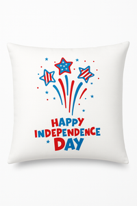 housse de coussin carrée love usa pour décoration festive