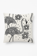 housse de coussin carrée motif flamant rose décoratif pour votre intérieur