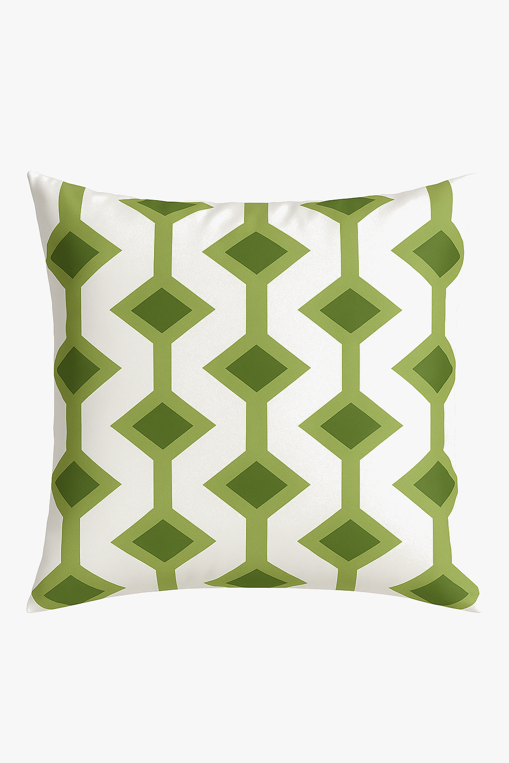 housse de coussin créative avec feuilles vertes pour un style unique