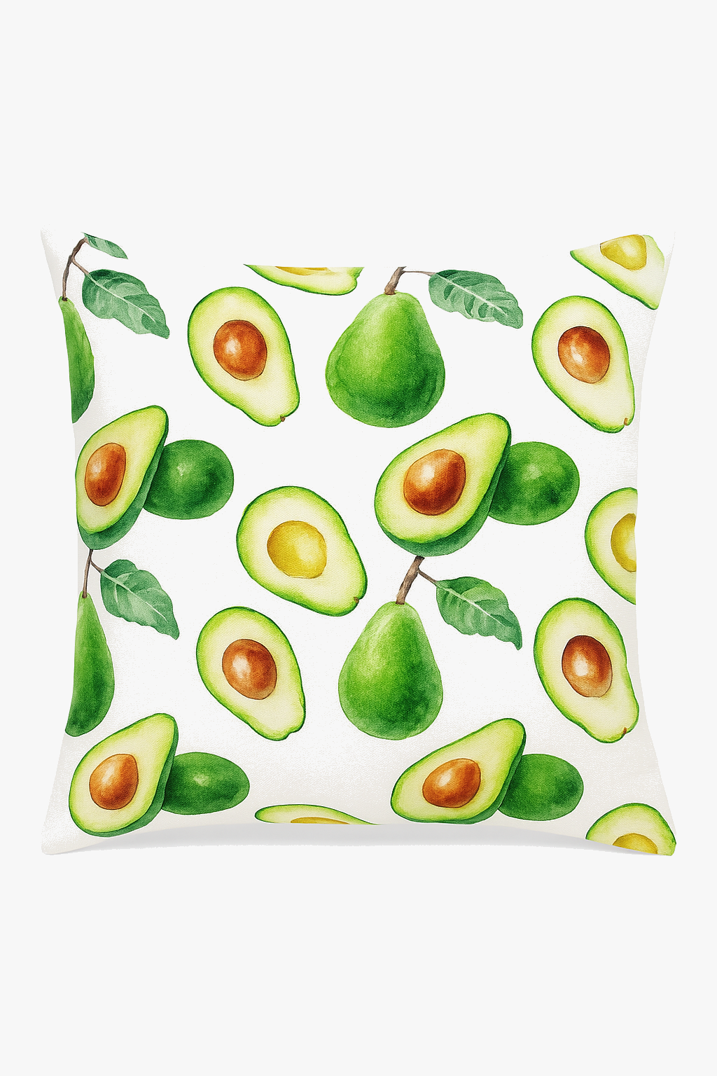 housse de coussin décorative fruits d'été colorés pour canapé