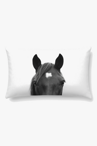 housse de coussin décorative motif petits animaux chiot chat