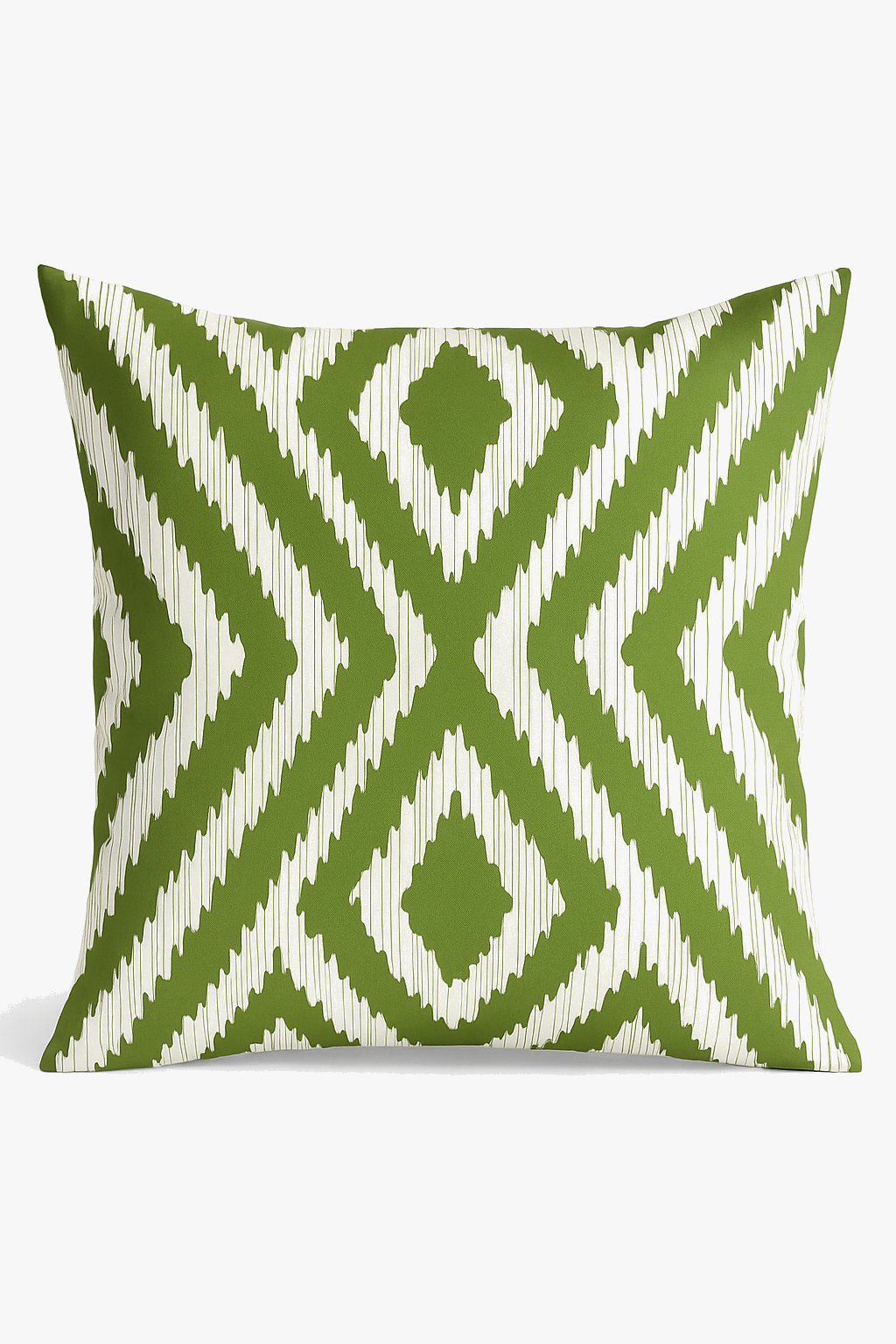 housse de coussin décorative à motifs de feuilles vertes