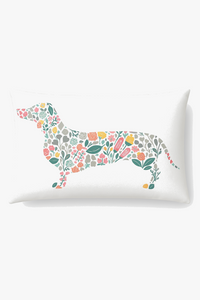 housse de coussin décorative petits animaux chiot chat