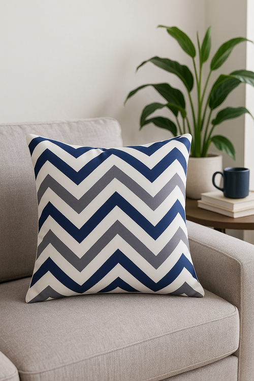 housse de coussin d'extérieur imperméable imprimée pour jardin et canapés - vue 2 sur 2
