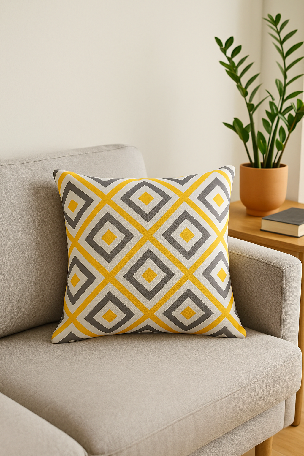 housse de coussin d'extérieur imperméable motif jardin élégant - vue 2 sur 2