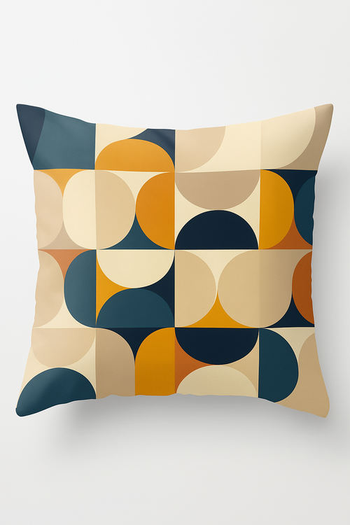 housse de coussin décorative abstraite style nordique pour salon