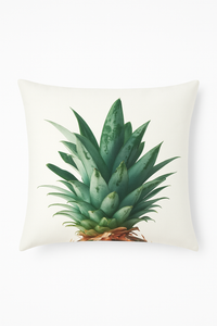 housse de coussin décorative cactus monstera et plantes tropicales