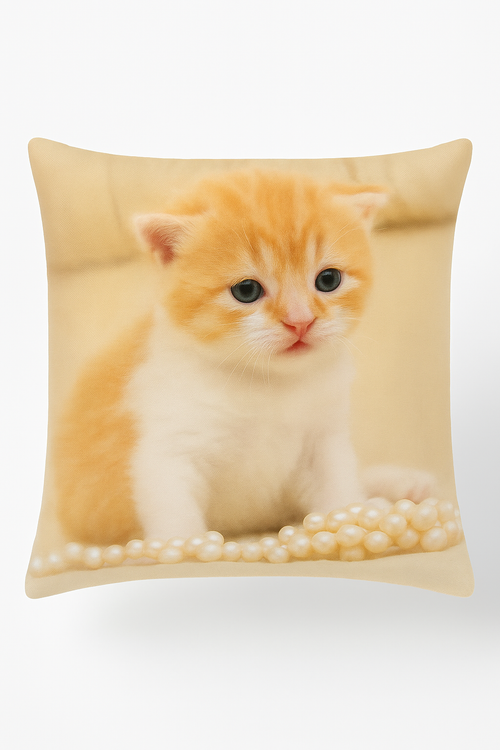 housse de coussin décorative chat mignon pour votre intérieur