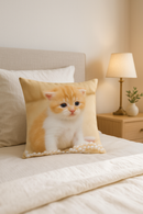 housse de coussin décorative chat mignon pour votre intérieur