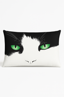 housse de coussin décorative motif animaux chiot chat