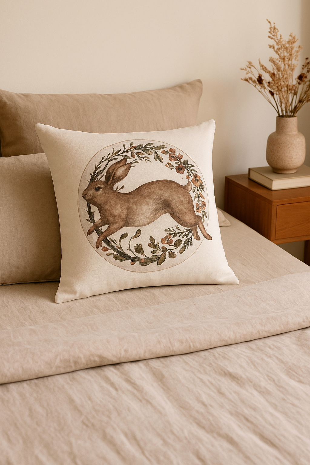 housse de coussin décorative motif animaux colorés pour canapé