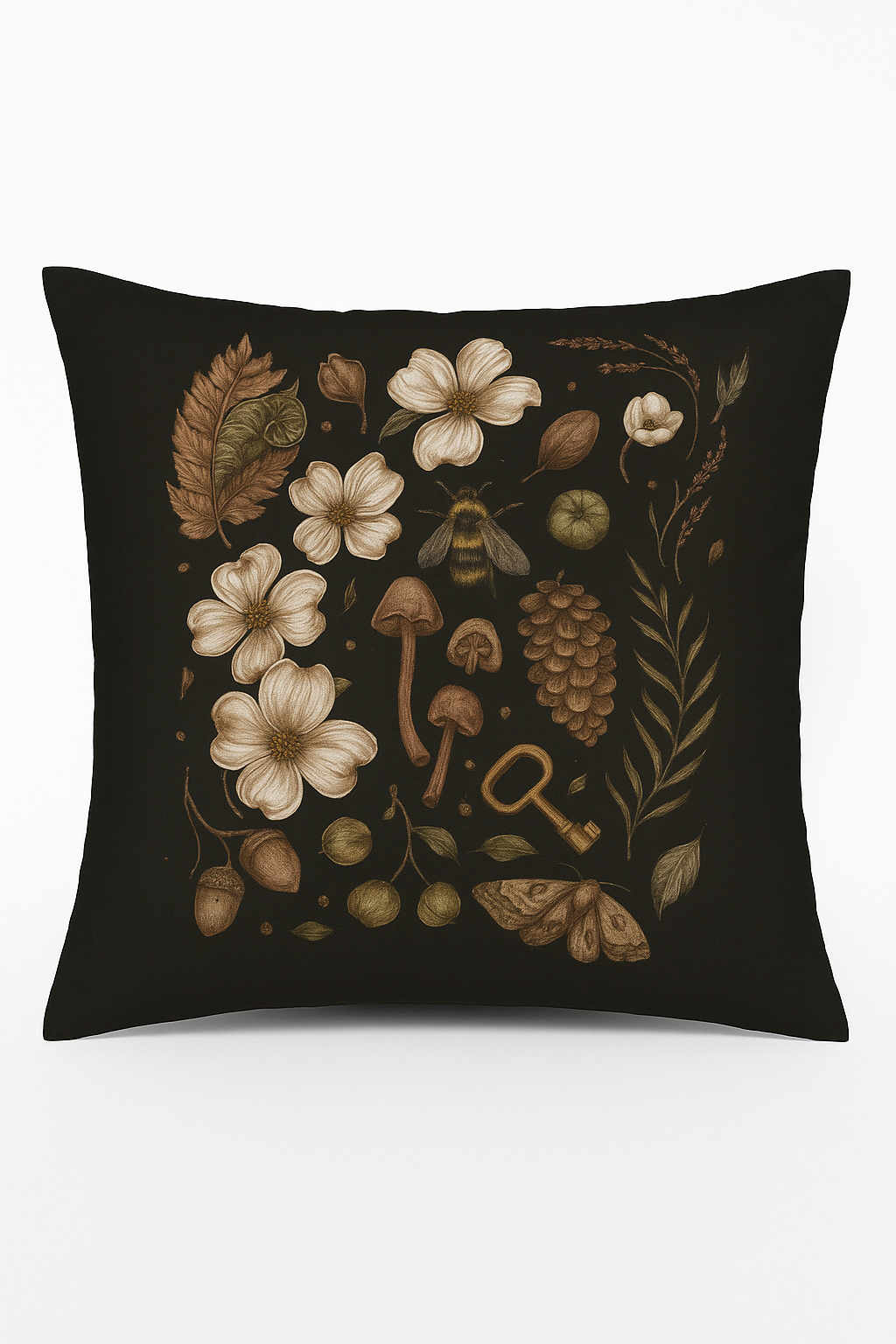 housse de coussin décorative motif animaux colorés pour intérieur