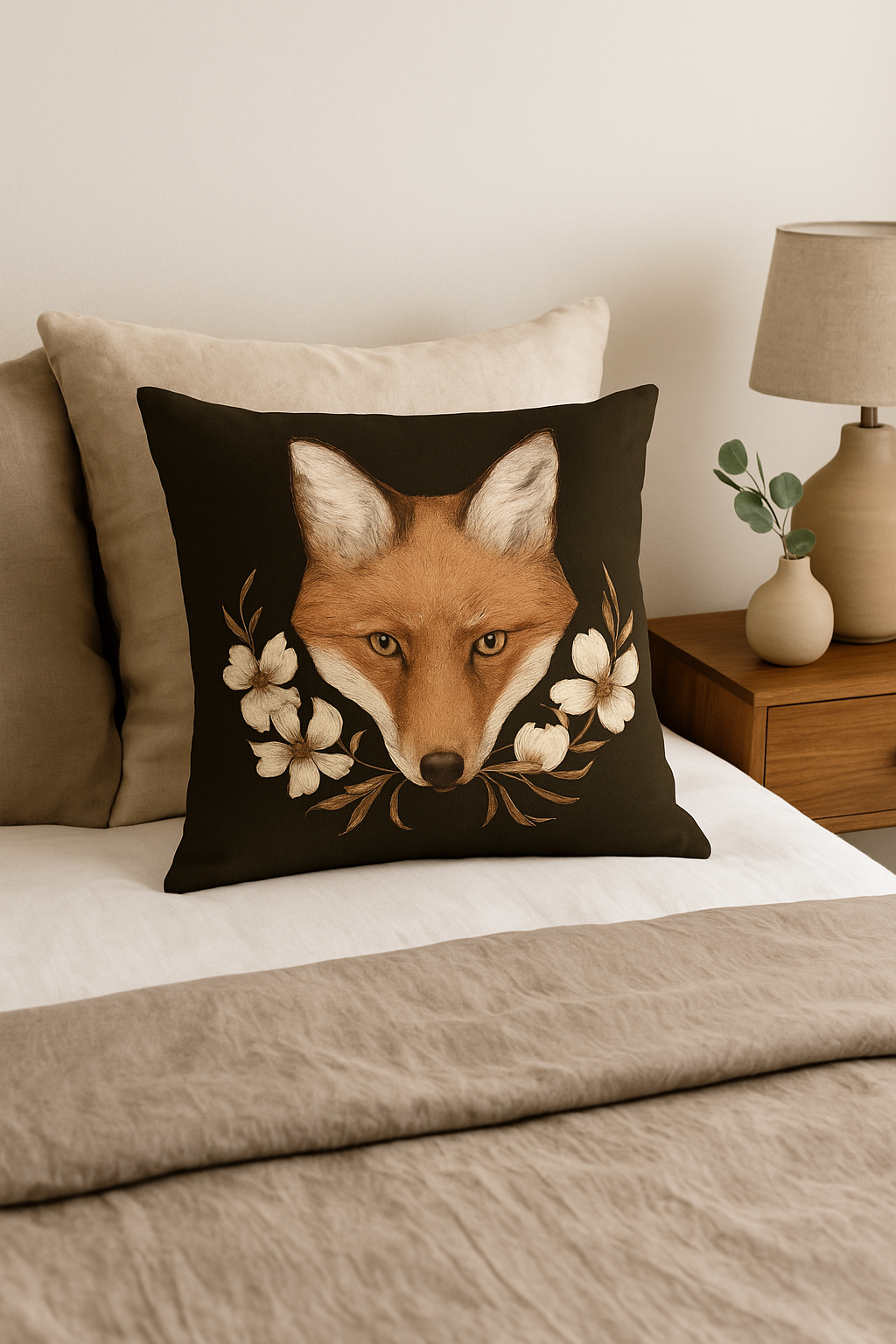 housse de coussin décorative motif animaux colorés pour votre intérieur