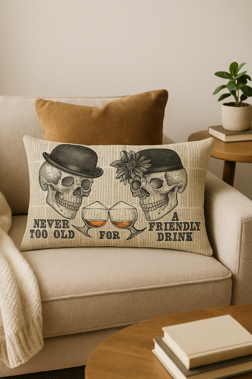 housse de coussin décorative motif animaux mignons pour canapé - vue 2 sur 2