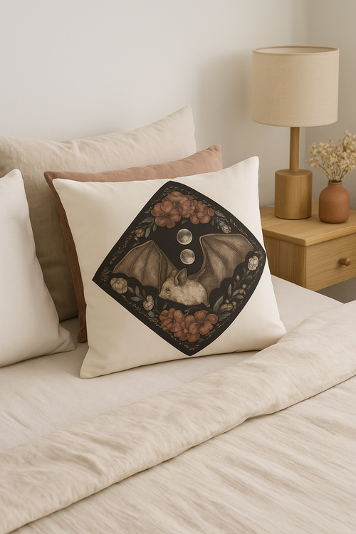 housse de coussin décorative motif animaux pour intérieur - vue 2 sur 2