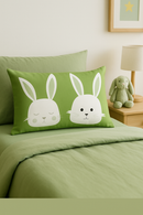 housse de coussin décorative petits animaux chiot chat