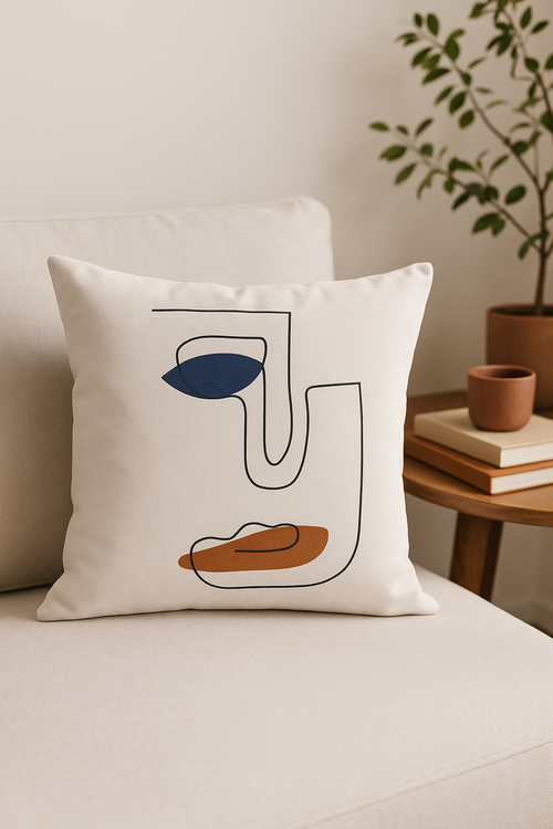 housse de coussin décorative pour maison bureau et voiture - vue 2 sur 2
