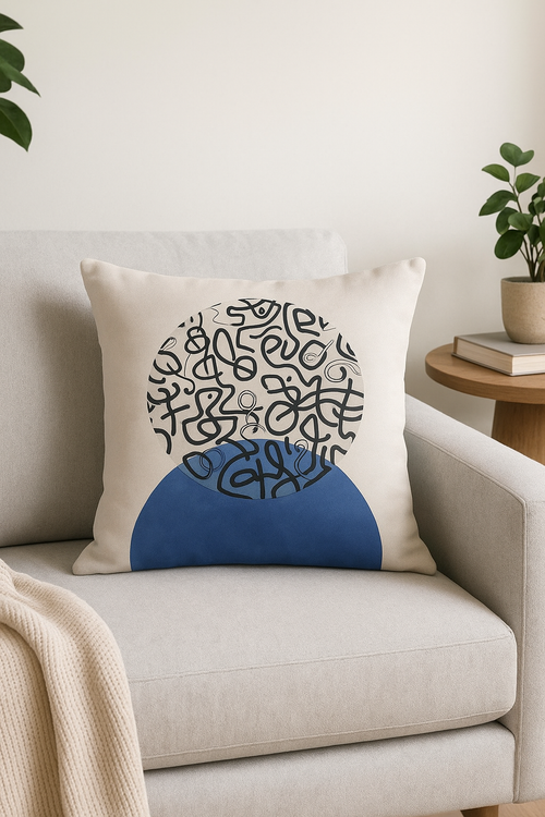 housse de coussin décorative pour maison bureau et voiture - vue 2 sur 2