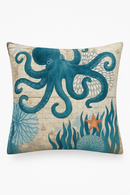 housse de coussin décorative tortue marine pour canapé