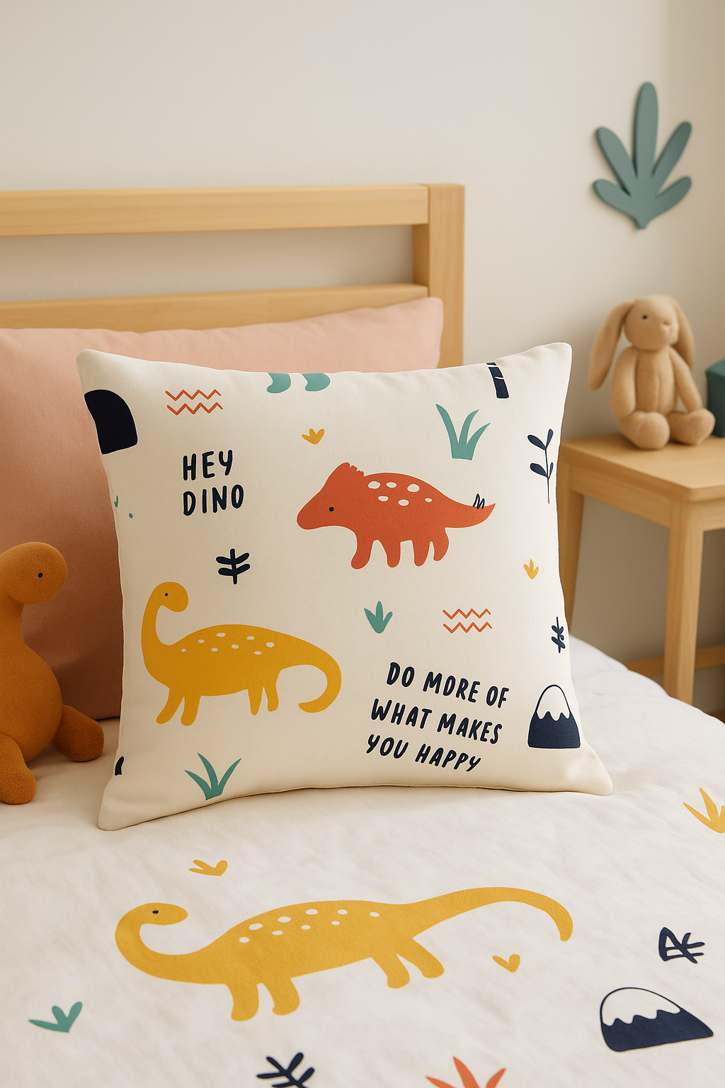 housse de coussin dinosaure mignon décoration luxe pour la maison - vue 2 sur 2