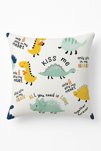 housse de coussin dinosaure mignon décoration luxe pour maison